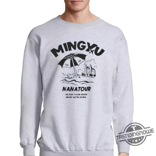 Mingyu Nana Tour Shirt trendingnowe 1 3