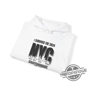 I Survived The Nyc Earthquake Shirt I Survived The 2024 Nyc Earthquake T Shirt Sweashirt Hoodie trendingnowe 3