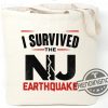 I Survived The Nyc Earthquake Tote Bag I Survived New Jersey Earthquake Earthquake Nj Earthquake Nyc Tote Bag trendingnowe 1