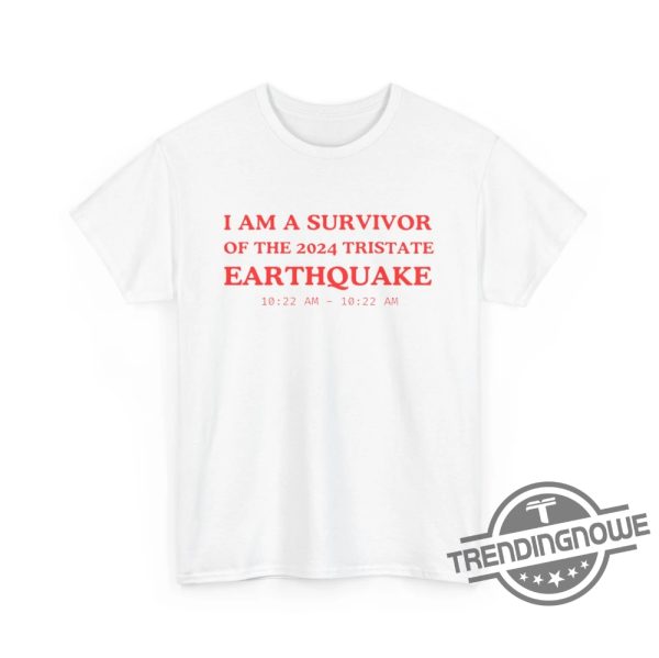 I Survived The Nyc Earthquake Shirt I Survived Tee I Survived An Earthquake Superpower Shirt East Coast Earthquake Tee Nyc Earthquake Shirt trendingnowe 1