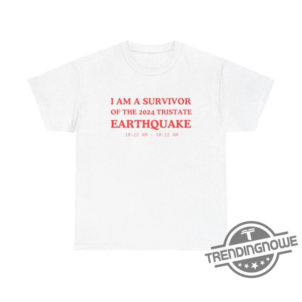 I Survived The Nyc Earthquake Shirt I Survived Tee I Survived An Earthquake Superpower Shirt East Coast Earthquake Tee Nyc Earthquake Shirt trendingnowe 2