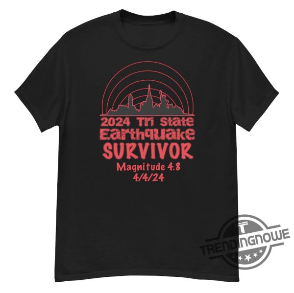 I Survived The Nyc Earthquake Shirt I Survived The New York City Earthquake Shirt Nyc Survivor T Shirt Quake Tri State 2024 Sweatshirt trendingnowe 3