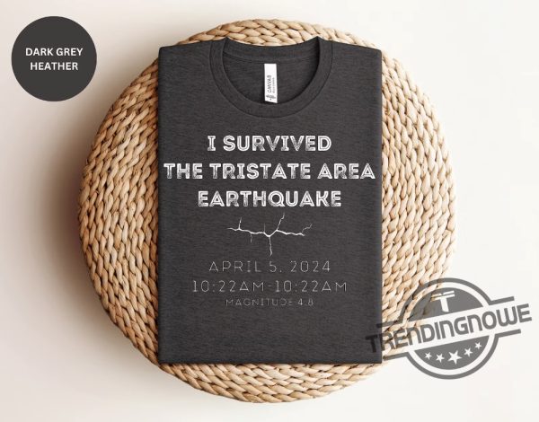 I Survived The Nyc Earthquake Shirt V2 The Total Solar Eclipse In April 2024 Shirt Nyc Earthquake Shirt trendingnowe 2