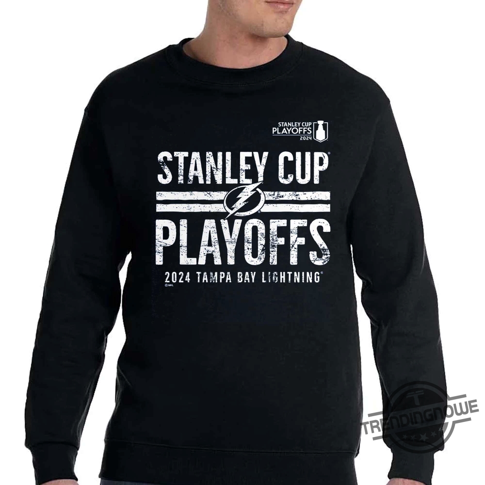 Tampa Bay Lightning Fanatics Branded 2024 Stanley Cup Playoffs Tshirt 10 Tampa Bay Lightning Fanatics Branded 2024 Stanley Cup Playoffs T-Shirt
