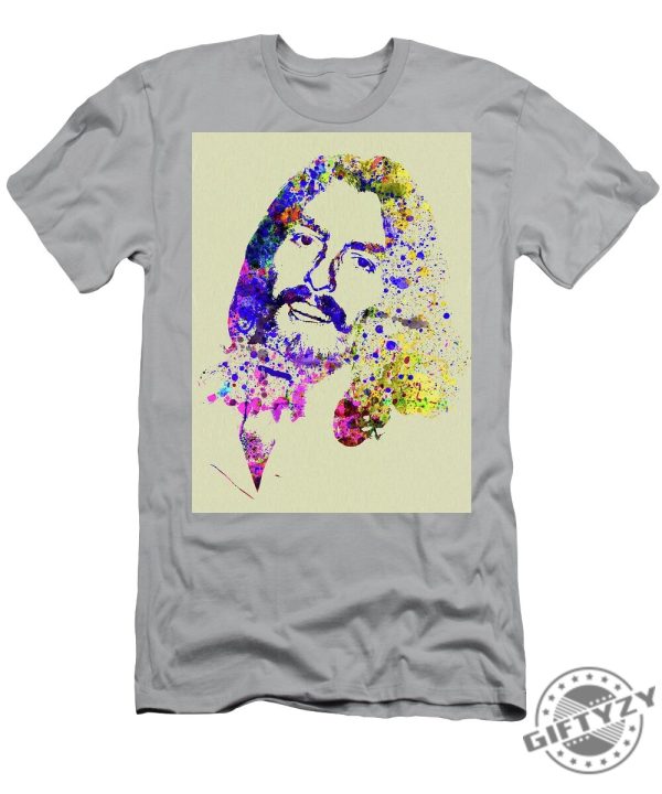 Legendary George Harrison Watercolor Ii 2 Tshirt giftyzy 1