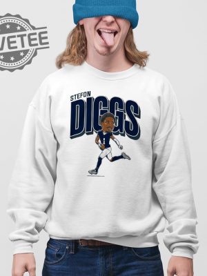 Bills Stefon Diggs Houston Caricature Shirt Unique Bills Stefon Diggs Houston Caricature Hoodie revetee 3