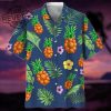 Basketball Pineapple Flower Hawaiian Shirt Unique revetee 1