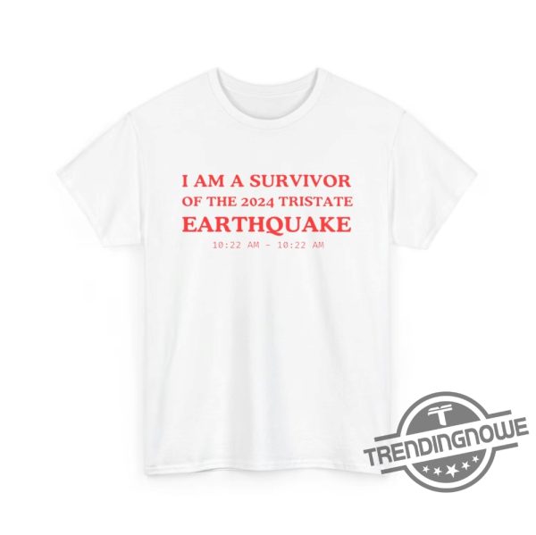 I Survived The Nyc Earthquake Shirt I Survived Tee I Survived The New York City Earthquake I Survived The Nyc Earthquake T Shirt trendingnowe 1