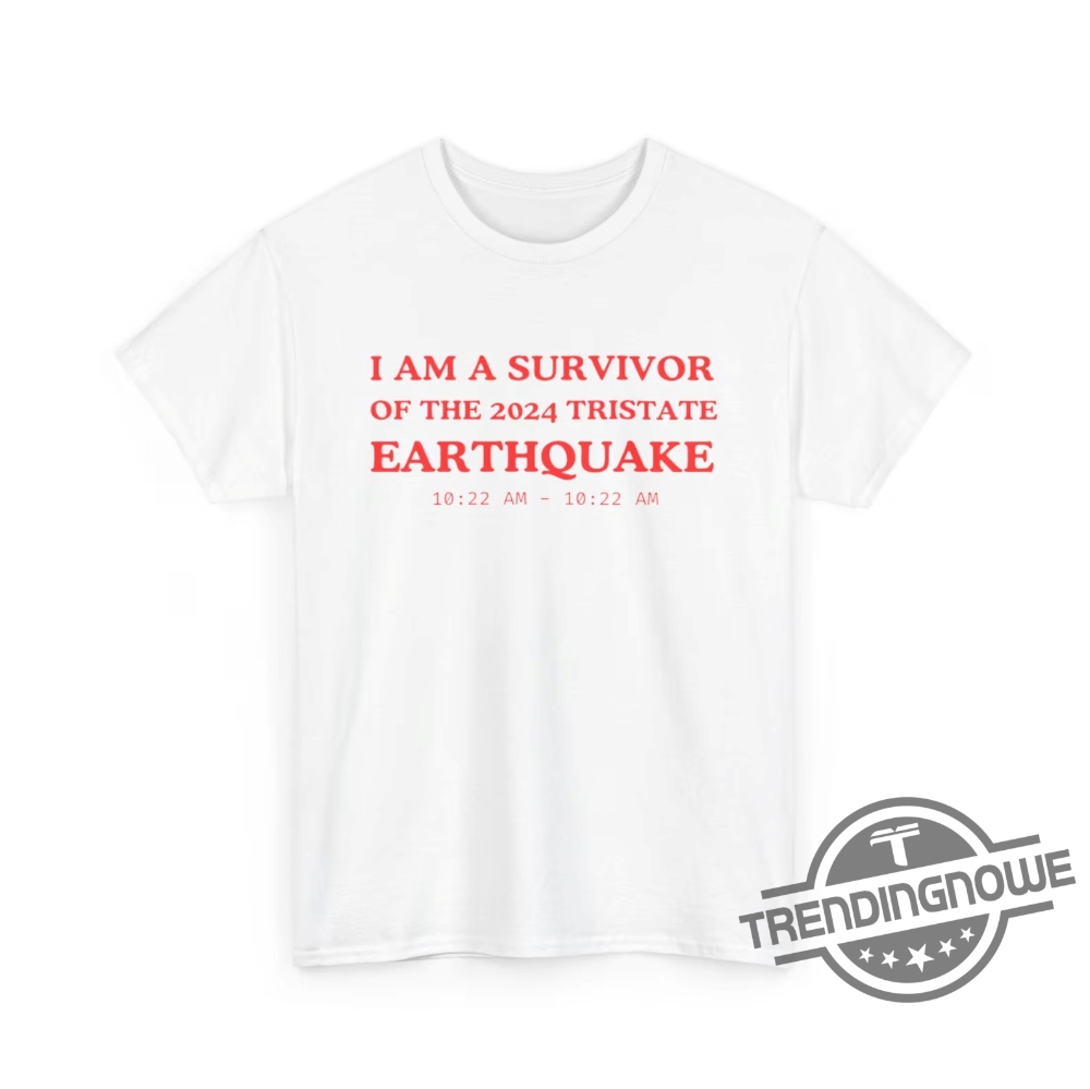 I Survived The Nyc Earthquake Shirt I Survived Tee I Survived The New York City Earthquake I Survived The Nyc Earthquake T Shirt