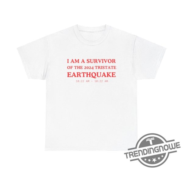 I Survived The Nyc Earthquake Shirt I Survived Tee I Survived The New York City Earthquake I Survived The Nyc Earthquake T Shirt trendingnowe 2