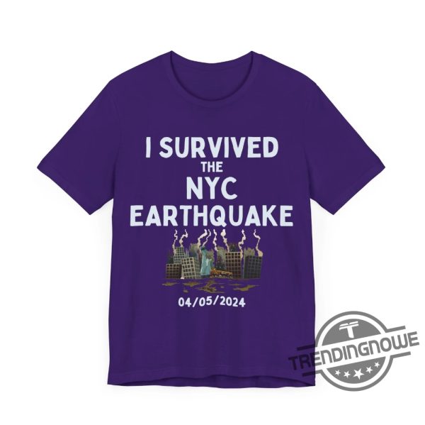 I Survived The Nyc Earthquake Shirt V2 Quake Tri State 2024 Shirt New Nj Ny April 05 2024 Hoodie I Survived The Nyc Earthquake T Shirt trendingnowe 2