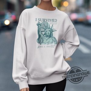 I Survived The Nyc Earthquake Shirt V10 I Survived The Nyc Earthquake April 5Th 2024 T Shirt I Survived The Nyc Earthquake T Shirt trendingnowe 2