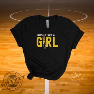 Shoot Like A Girl Shirt C. Clark Tshirt 22 Hawkeyes Hoodie Iowa Basketball Sweatshirt You Break It You Own It From The Logo Shirt giftyzy 4