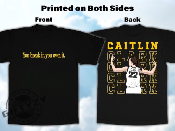 Caitlin Clark Iowa Shirt High Quality Tshirt With High Quality Print Hoodie Unisex Sweatshirt Caitlin Clark Shirt giftyzy 1