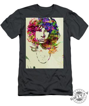 Legendary Jim Morrison Watercolor Tshirt giftyzy 1 1