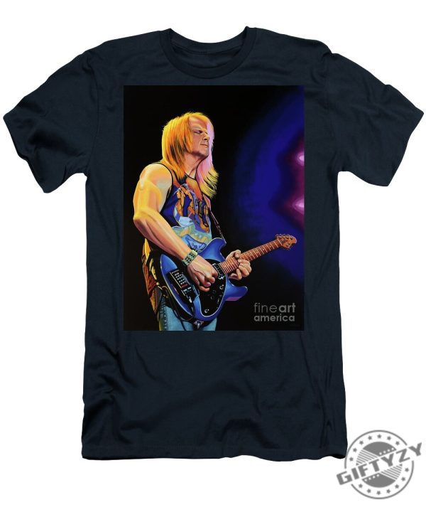 Steve Morse Painting Tshirt giftyzy 1