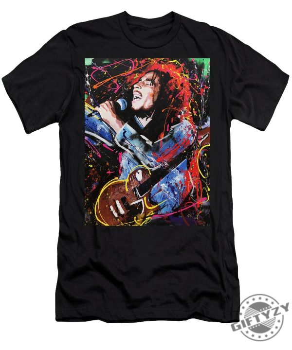 Bob Marley 2 Tshirt giftyzy 1 2