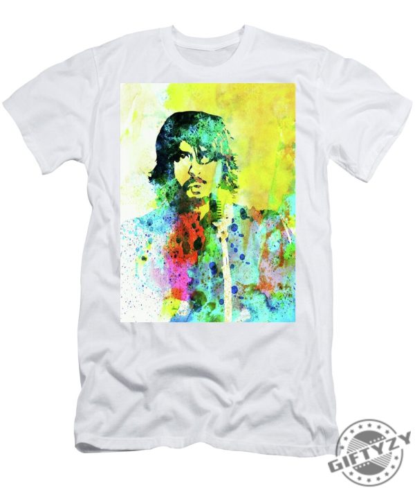 Legendary Foo Fighters Watercolor Tshirt giftyzy 1