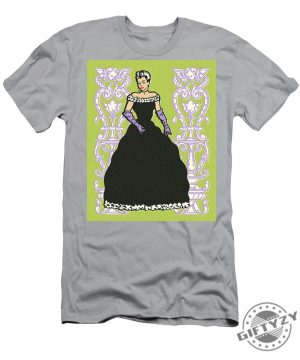 Woman Wearing A Formal Gown Tshirt giftyzy 1 1