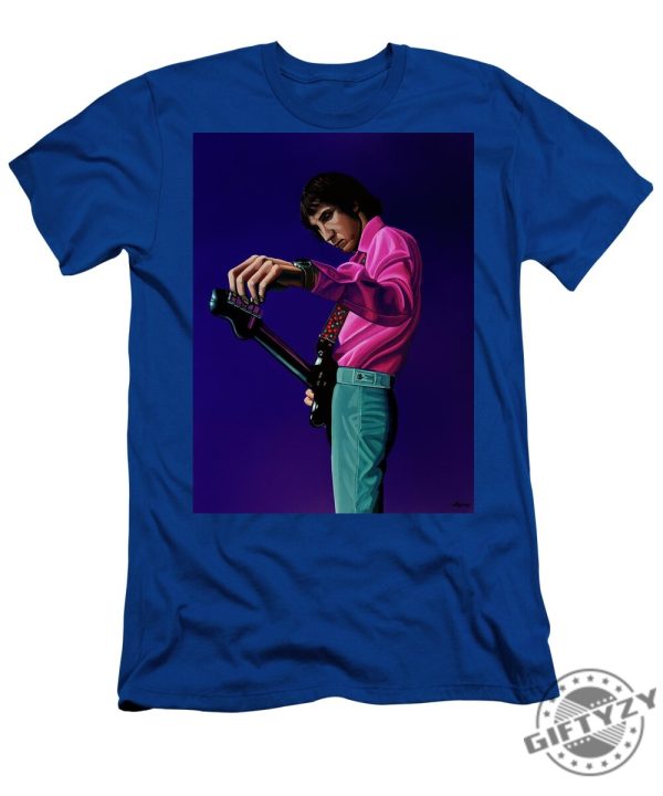 Pete Townshend Painting Tshirt giftyzy 1