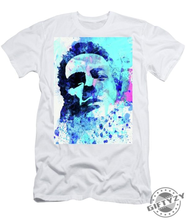 Legendary Joe Strummer Watercolor Tshirt giftyzy 1