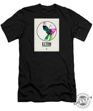 Elton Watercolor Poster Tshirt giftyzy 1 1