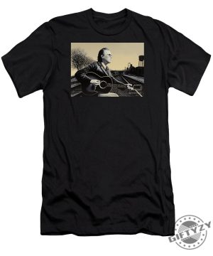 John Hiatt Painting Tshirt giftyzy 1 1