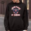 Justice Is Coming Trump 2024 Shirt Unique Justice Is Coming Trump 2024 Hoodie Justice Is Coming Trump 2024 Sweatshirt revetee 4