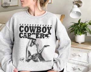 Beyonce Cowboy Carter Shirt Beyonce Sweatshirt Beyhive Exclusive Merch Cowboy Carter Tee Beyonce Shirt revetee 3