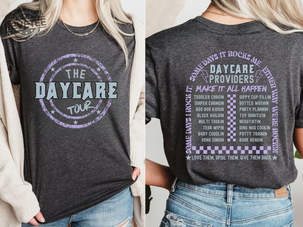 Daycare Shirt Daycare Staff Funny Childcare Provider Tshirt Cute Daycare Teacher Gift Daycare Tour Toddler Chasin Infant Crew Tshirt