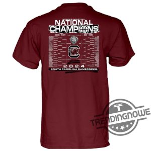 South Carolina Championship Shirt V2 South Carolina Gamecocks Under Armour 2024 National Champions Shirt Dawn Staley Shirt trendingnowe 3