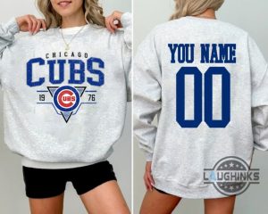 cubs crewneck tee chicago cubs sweatshirt tshirt hoodie mens womens vintage cubs baseball sweatshirt custom iowa cubs logo shirts chicago est 1870 laughinks 1