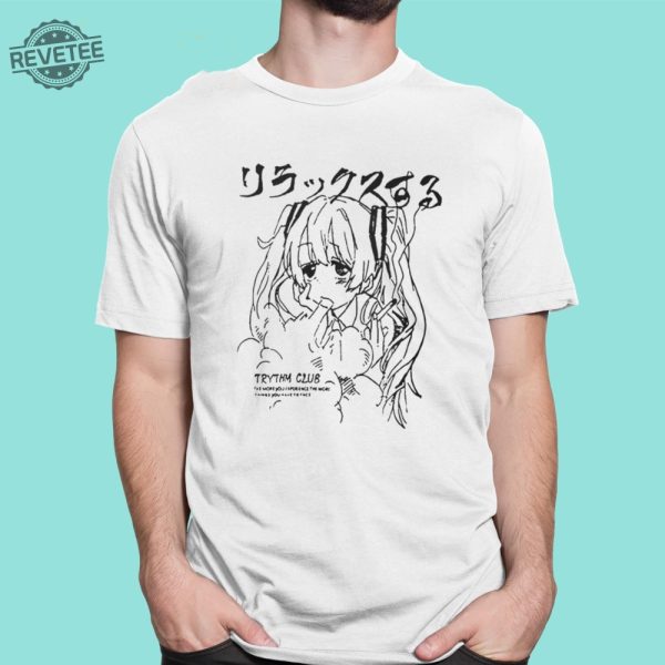 Hatsune Miku Trythm Club Shirt Unique Hatsune Miku Trythm Club Hoodie Hatsune Miku Trythm Club T Shirt revetee 1