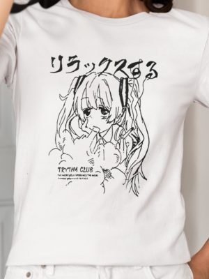 Hatsune Miku Trythm Club Shirt Unique Hatsune Miku Trythm Club Hoodie Hatsune Miku Trythm Club T Shirt revetee 2