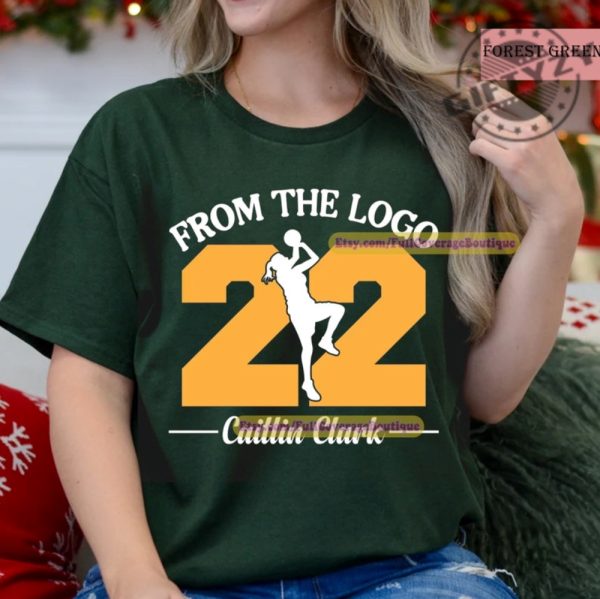 Vintage From The Logo 22 Caitlin Clark Shirt Limited Caitlin Clark Basketball Sweatshirt Caitlin Clarks Fan Tshirt Unisex Hoodie Caitlin Clark Shirt giftyzy 3