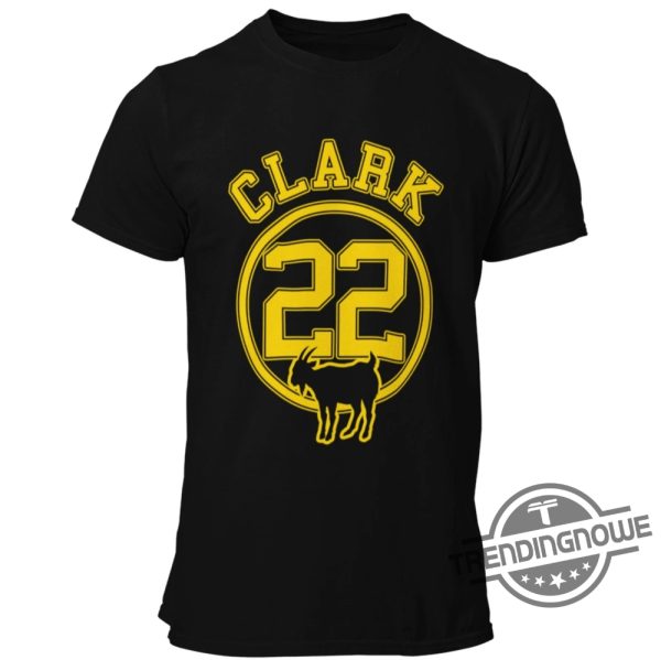 Clark Goat 22 Shirt Jersey Basketball Championships Shirt Caitlin Clark Sweatshirt Caitlin Clark Iowa Shirt Caitlin Clark Goat Shirt trendingnowe 2