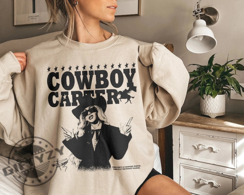 Beyonce Cowboy Carter Shirt Leviis Jeans Sweatshirt Post Malone Tshirt Beyhive Exclusive Hoodie Cowboy Carter Beyonce Shirt giftyzy 1