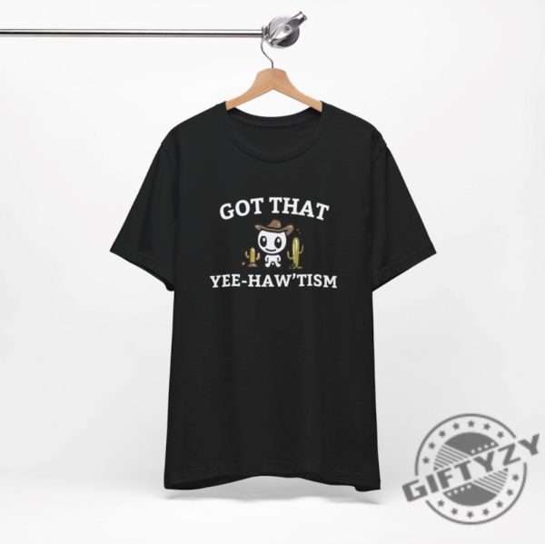 Got That Yee Haw Tism Shirt With Cacti Hoodie Funny Autism Acceptance Month Retro Tshirt Happy Cowboy Sweatshirt Aesthetic Humor Country Apparel giftyzy 8