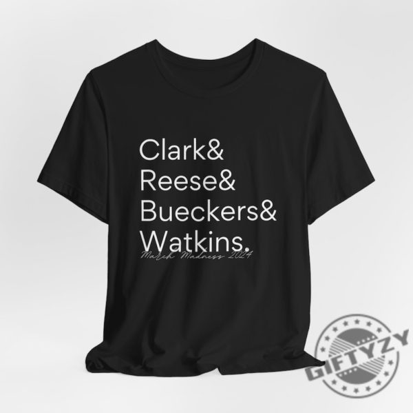 March Madness 2024 Womens Basketball Legends Shirt Clark Reese Bueckers Watkins Sweatshirt Elite Eight Stars Tribute Shirt giftyzy 1