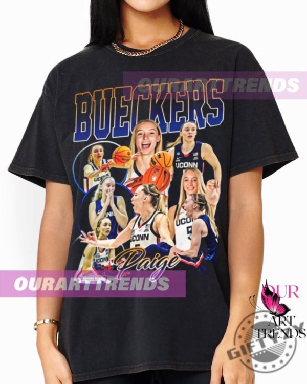Paige Bueckers Shirt Basketball Player Mvp Slam Dunk Merchandise Bootleg Vintage Graphic Tshirt Unisex Sweatshirt Hoodie Gift giftyzy 1