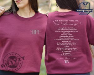 The Tortured Poets Department Shirt The Eras Tour 2023 Hoodie Gift For Fan Sweatshirt Swiftie Concert Outfit Ideas Tshirt Ttpd New Album Shirt giftyzy 2