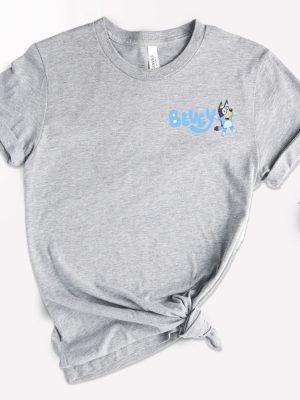 Bluey Shirts Bluey Tshirt Bluey Birthday Party Shirt Bluey Family Shirts Bluey Toodler Shirt Bluey Logo Shirt Unique revetee 3