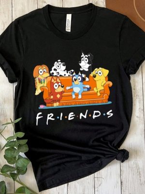 Bluey Friends Shirt Bluey Friends Shirt Bluey Friends Shirt Friends Of Bluey Shirt Custom Bluey Family Birthday Shirt Unique revetee 2