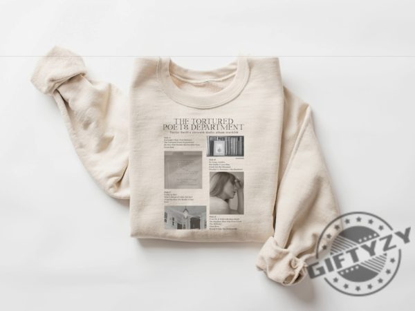 The Tortured Poets Department Shirt Ts Taylor Swift Sweatshirt Gift For Swiftie Fan Hoodie Taylor Swift New Album Tshirt Ttpd Merch giftyzy 1