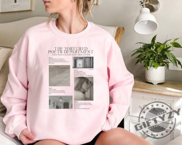 The Tortured Poets Department Shirt Ts Taylor Swift Sweatshirt Gift For Swiftie Fan Hoodie Taylor Swift New Album Tshirt Ttpd Merch giftyzy 2