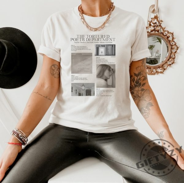 The Tortured Poets Department Shirt Ts Taylor Swift Sweatshirt Gift For Swiftie Fan Hoodie Taylor Swift New Album Tshirt Ttpd Merch giftyzy 3