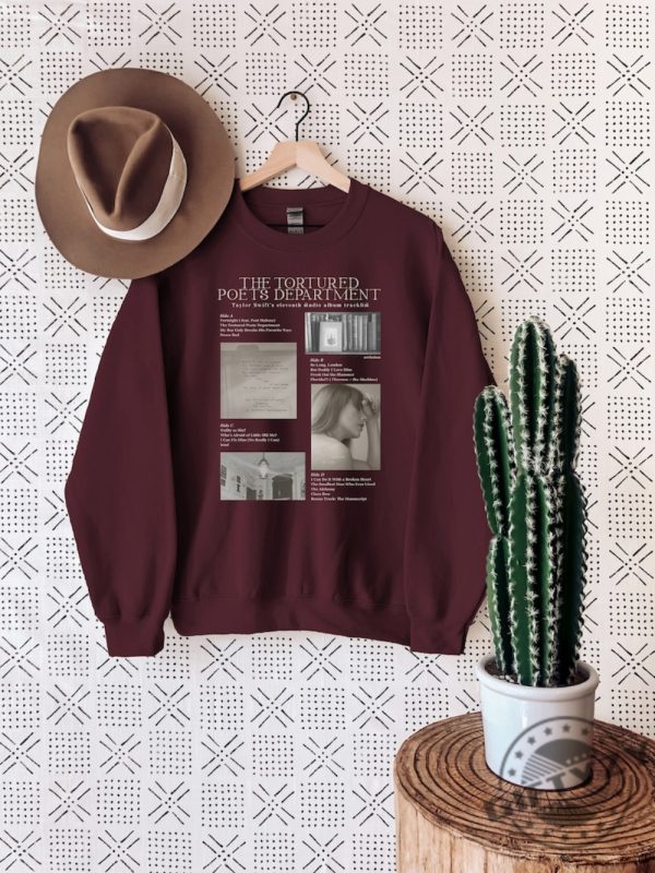 The Tortured Poets Department Shirt Ts Taylor Swift Sweatshirt Gift For Swiftie Fan Hoodie Taylor Swift New Album Tshirt Ttpd Merch giftyzy 4
