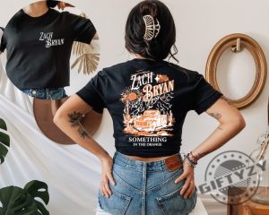 Zach Bryan Something In The Orange Front And Back Shirt Vintage Zach Bryan Fan Hoodie Country Music Tshirt American Heartbreak Sweatshirt Zach Bryan Shirt giftyzy 2