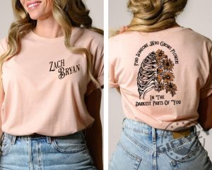 Find Someone Who Grows Flowers In The Darkest Parts Of You Tshirt Zach Bryan Sweatshirt Sun To Me Zach Bryan Hoodie American Heartbreak Tour Shirt giftyzy 2