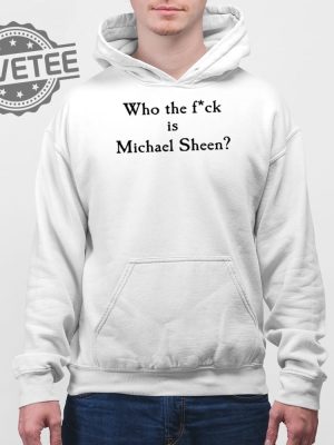 Anna Lundberg Who The Fuck Is Michael Sheen Shirt Unique Anna Lundberg Who The Fuck Is Michael Sheen Hoodie revetee 3